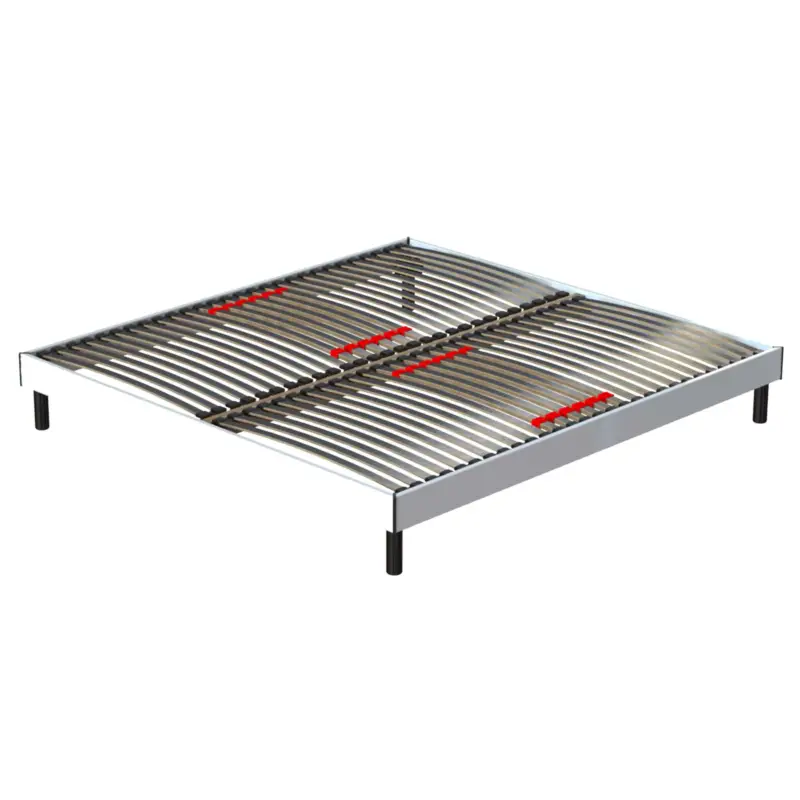 Bedframe Senne 28 latten 140x200 - wit Bestseller