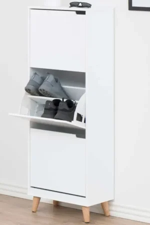 Favoriet Schoenenkast Mistra 47cm, 3 deuren - wit