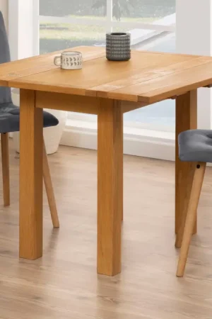 Verlengbare eettafel Kayleigh - massief eikenhout Hete Deal