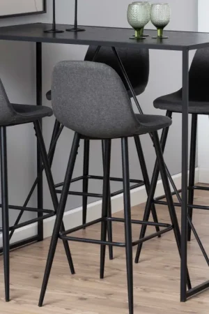 Direct Beschikbaar Bartafel Dover 120x60cm - zwart