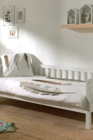 Express Levering Kajuitbed Friedrich 90x200dennenhout - wit