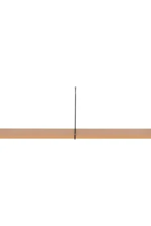 Hete Deal Wandplank Chiba - Natuur/Zwart 120x29cm