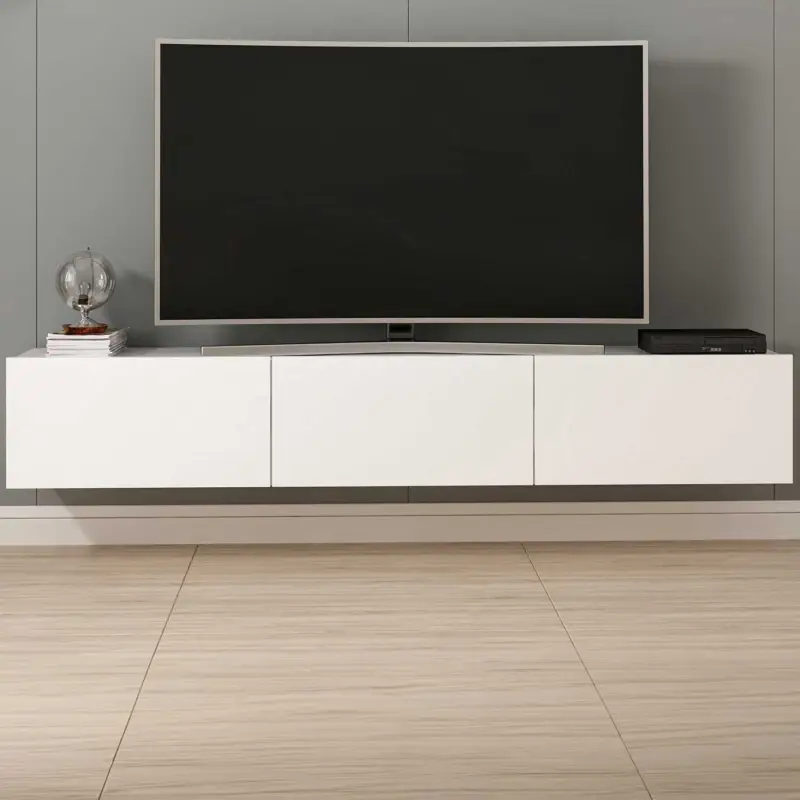 Gecertificeerd Rigel TV-meubel | 100% MELAMINE | Wit