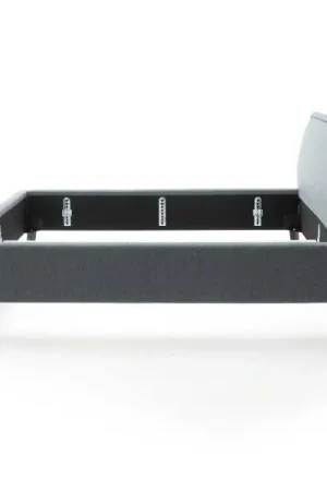 Tweepersoonsbed Estee 180x200cm - blauw/zwart Flitsaanbieding