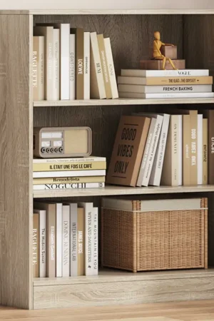 Boekenkast Stacy 72 cm 2 legplanken-sonoma eik Uitverkoop