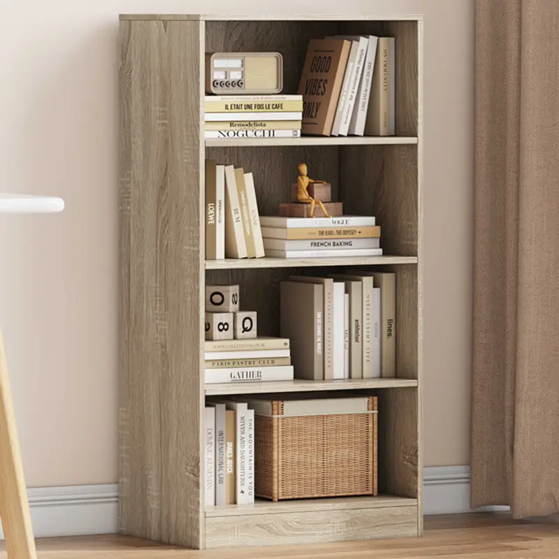 Boekenkast Stacy 55 cm 3 legplanken-sonoma eik Lage Kosten
