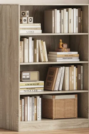 Op = Op Boekenkast Stacy 72 cm 3 legplanken-sonoma eik