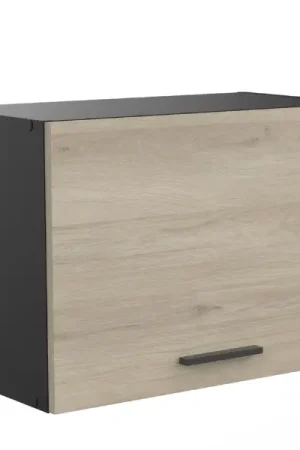 Veilige Betaling Hangkast Romanie 60 cm 1 opklapdeur-Kronberg eik/matzwart