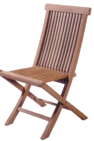 Actieprijs Tuinstoel Leni Gescova - Teakhout - 47x59x90 cm - Bruin