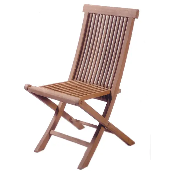 Actieprijs Tuinstoel Leni Gescova - Teakhout - 47x59x90 cm - Bruin