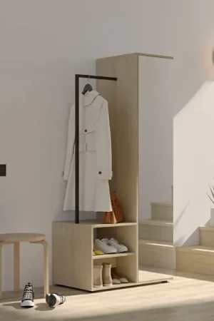 Beperkte Voorraad Vestiaire Beatrix-lichte eik