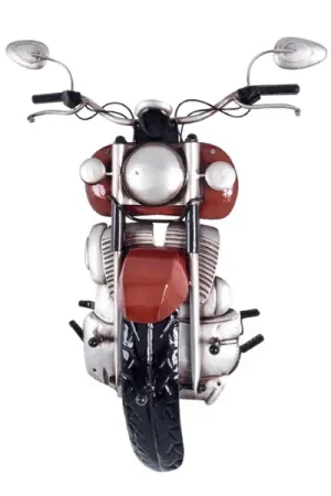 Kapstok motor - 47x12x64 cm - Rood/metaal Beperkte Voorraad