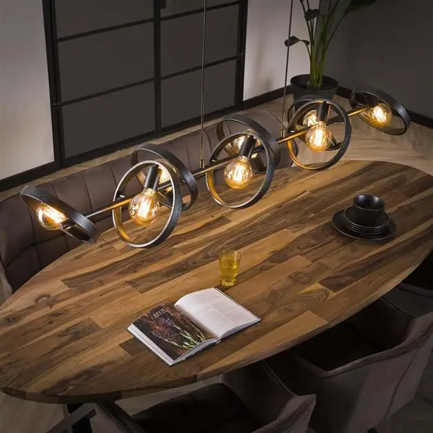 Hanglamp Charles-Charcoal Direct Verzonden