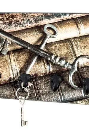 Premium Wandpaneel met 4 haken | 30 x 6 x 21 | Key-design