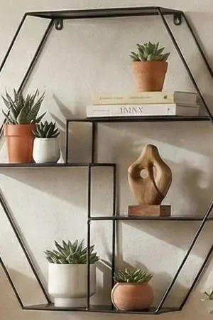 Merkproduct Wandrek | 61 x 16 x 54 cm | Zwart