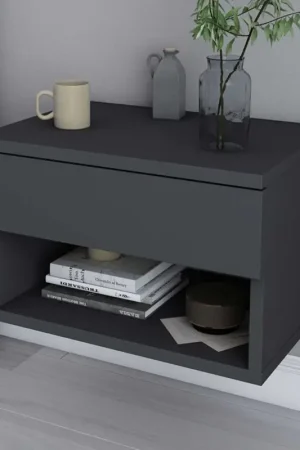 Alleen Vandaag Jamot Nachtkastje | 100% MELAMINE | Antraciet