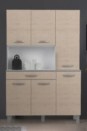 Buffetkast Eko met 6 deuren & 1 lade - eikdecor Bestel Nu