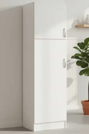 Beste Prijs Kolomkast keuken Nova | 60 x 56,6 x 204 cm | Wit