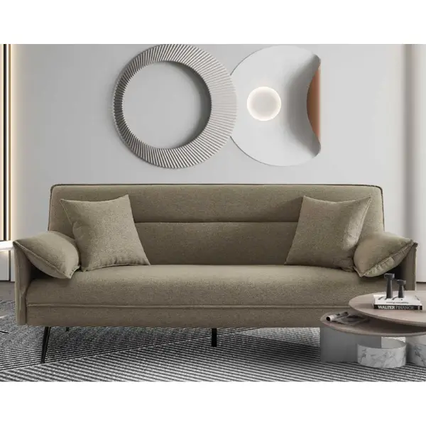 Slaap- en zitbank Sivas | 199 x 89 x 95 cm | Beige Laatste Kans