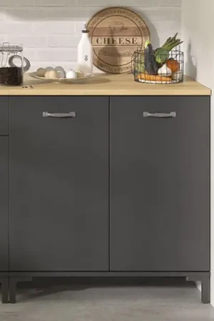 Exclusieve Aanbieding Keukenkast Manchester | 80 x 60 x 86 cm | Helvezia Oak