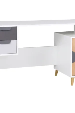 Bureau JOKI JK13 Wit / Grafiet / Grijs Koop Online