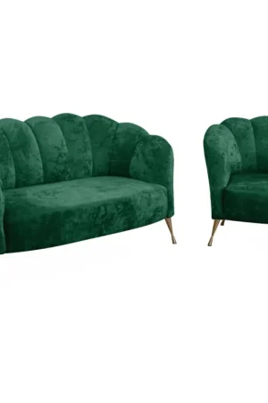 Veilige Betaling 2+1 ARDIA eureka loungeset 2121 goud