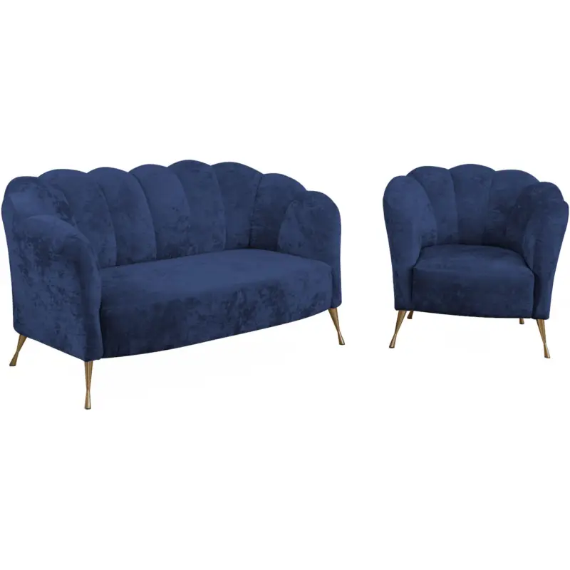 Beperkt Aanbod 2+1 ARDIA eureka loungeset 2127 goud