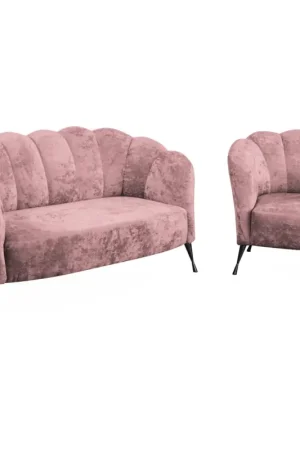 2+1 ARDIA eureka 2142 loungeset, zwart Alleen Vandaag