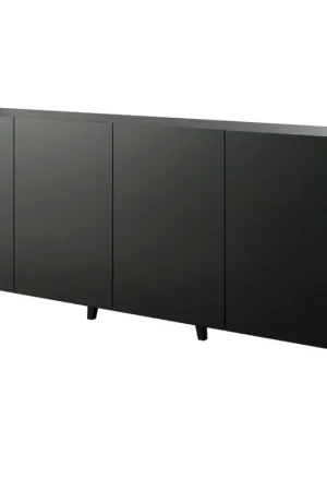 Commode RAFO Zwart / Craft Eikenhout Aanbieding