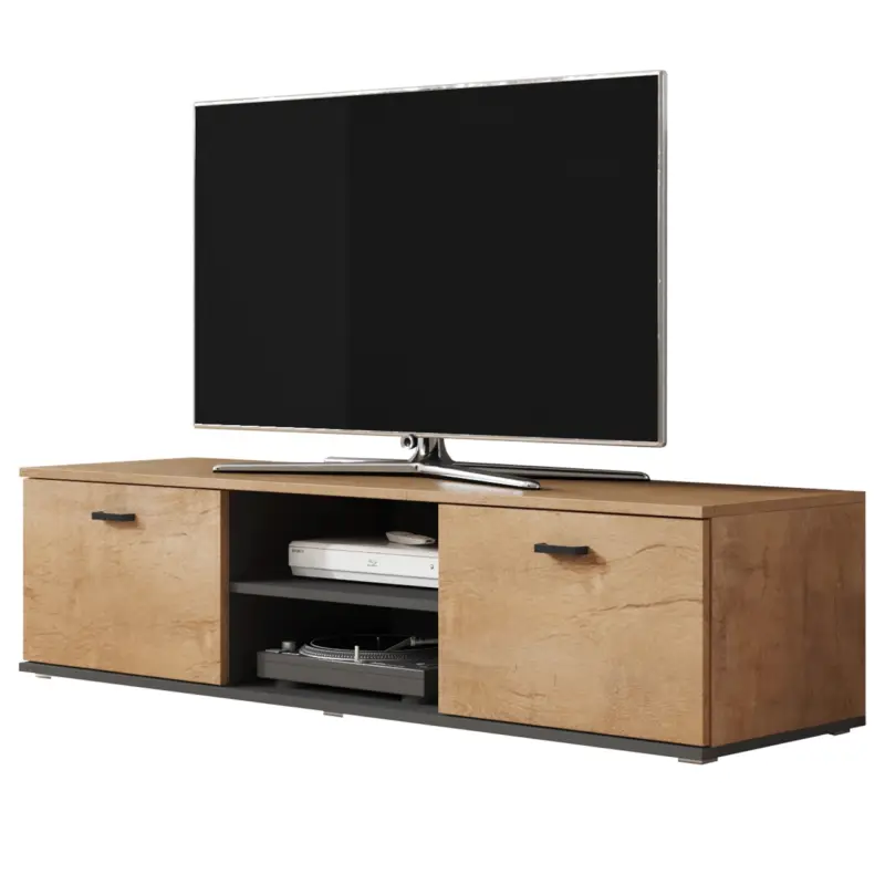 RTV Commode SINDI SH4I Lefkas Eikenhout / Zwart Express Levering