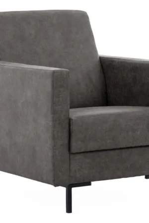 Fauteuil SELVA A manila dark grey zwart Gecertificeerd