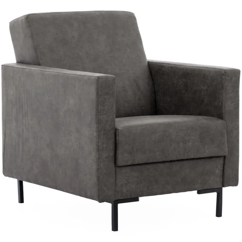 Fauteuil SELVA A manila dark grey zwart Gecertificeerd