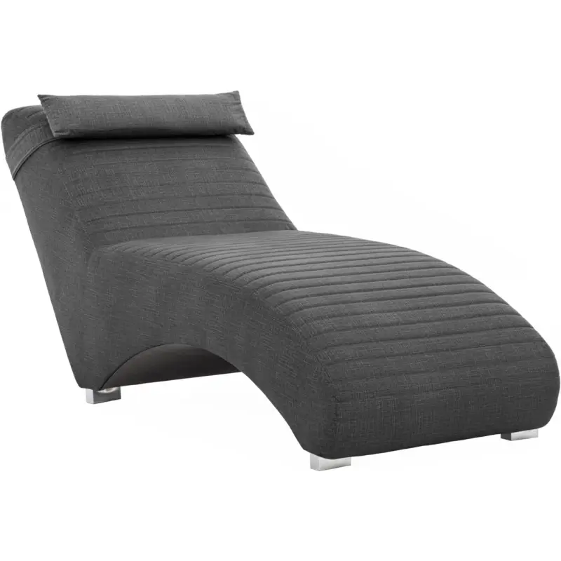 Snelle Levering Chaise longue ZATON lisbon black