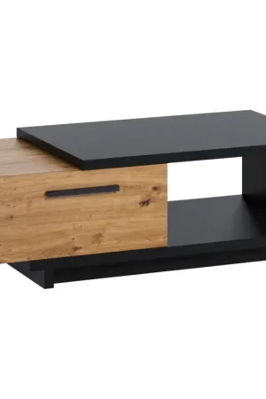 Beste Prijs Salontafel INEZA IN10 eiken artisan / zwart