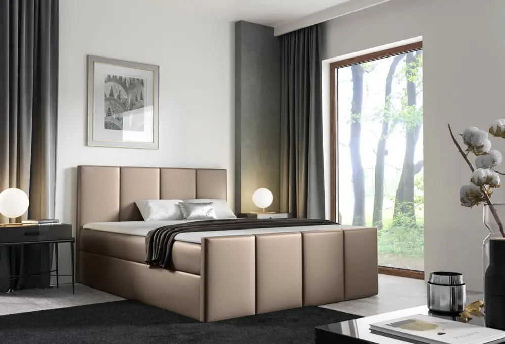 Beperkte Voorraad Continentaal bed LEONTIS 180x200 madryt 923