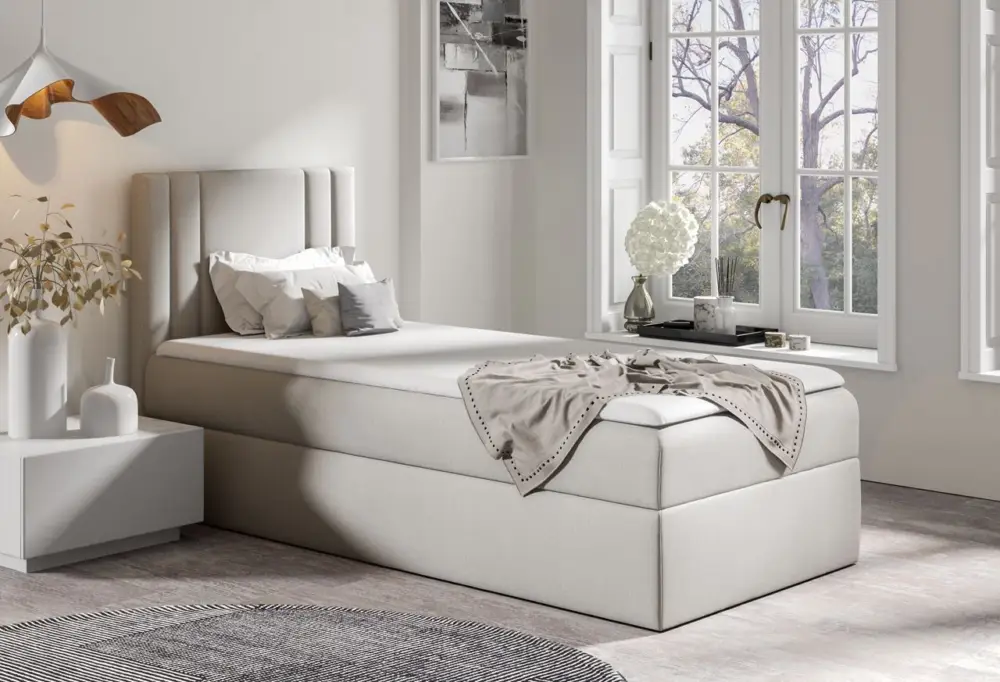 Weekendaanbieding Continentaal bed CAMEO 100x200 rechts riviera 16