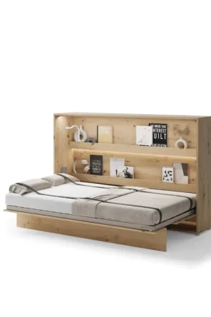 Horizontale opklapbed 120x200 artisan eiken BED CONCEPT BC05 Rechtstreeks Van De Fabrikant