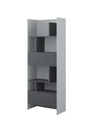 Boekenkast 84x218 grijs/grafiet BED CONCEPT BC22 Nieuw