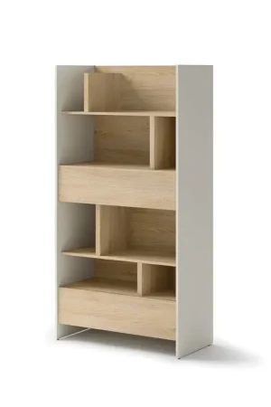 Boekenkast 92x178 kasjmier/eiken nagano BED CONCEPT BC28 Tijdelijk Beschikbaar