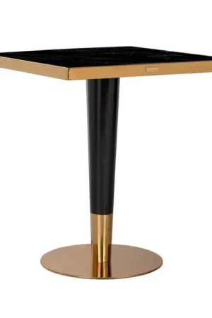 Richmond Eettafel Can Roca Square Zwart 70x70 cm Rechtstreeks Van De Fabrikant