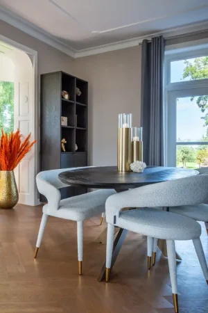 Fabrieksprijs Richmond Eettafel Blackbone Brass Ovaal 230 cm