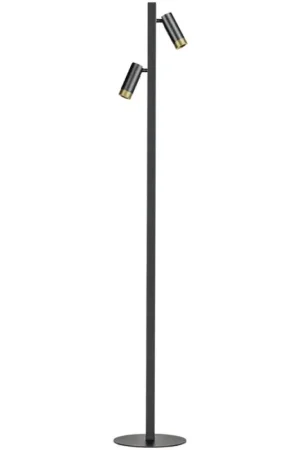 Vloerlamp Miller Zwart 2-Lichtbronnen - Giga Meubel Beste Prijs