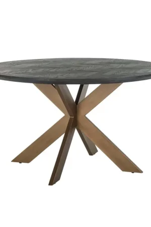 Richmond Eettafel Blackbone Brass Ø140cm Koop Online