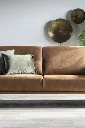Voordeelprijs Bank Liz 3-zits Cognac