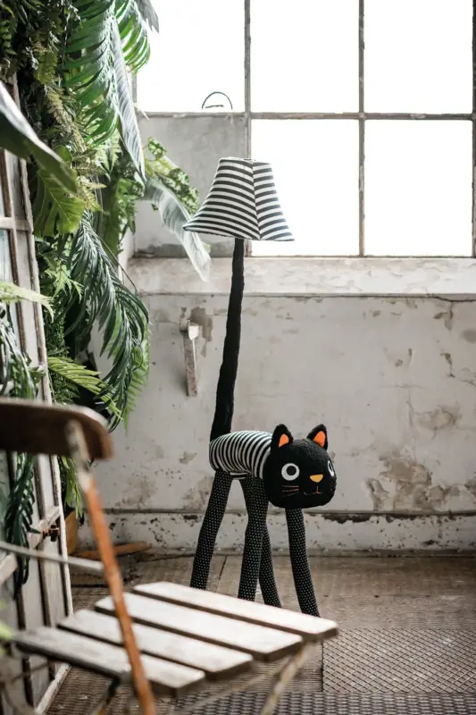 Vloerlamp Luna de Kat Alleen Vandaag