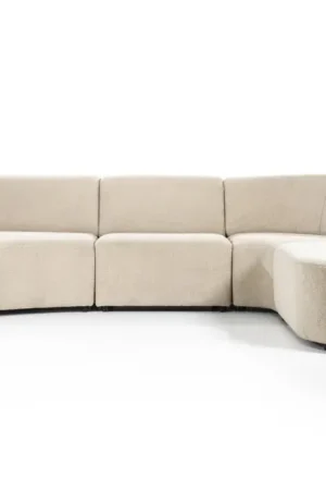 Hoekbank Denise Himalaya Beige Direct Beschikbaar