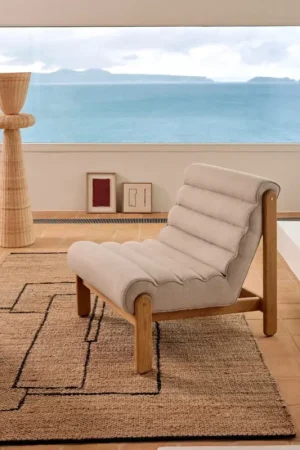 Kave Home Fauteuil Magira Beige Eikenhout Direct Verzonden