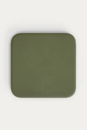 Flitsaanbieding Kave Home Tafelblad Lura Groen Cement 70x70cm