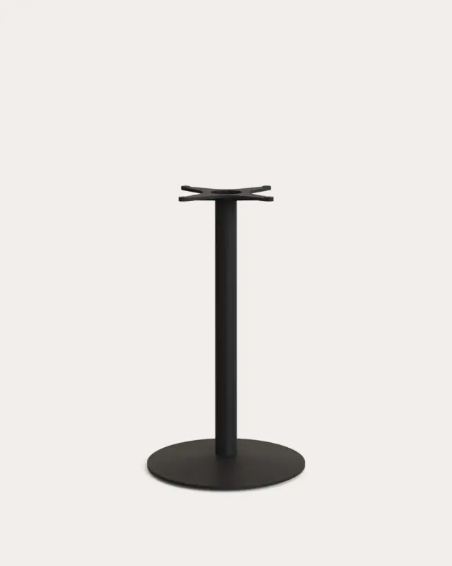 Kave Home Bartafelonderstel Esilda Zwarte Geschilderd Ø55x96cm Dagaanbieding