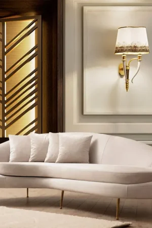 Bank Eses 3-Zits Beige Links Lage Kosten